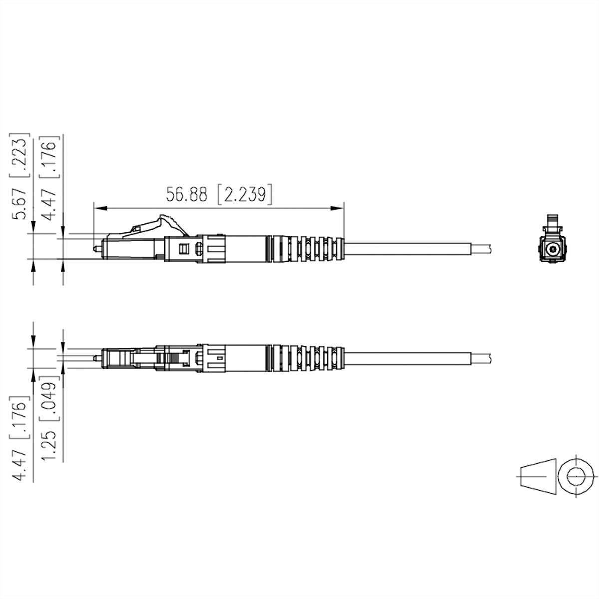 Metz Connect 1509QKJA0010-E adaptér pre optické káble viacfarebná 1 ks-1