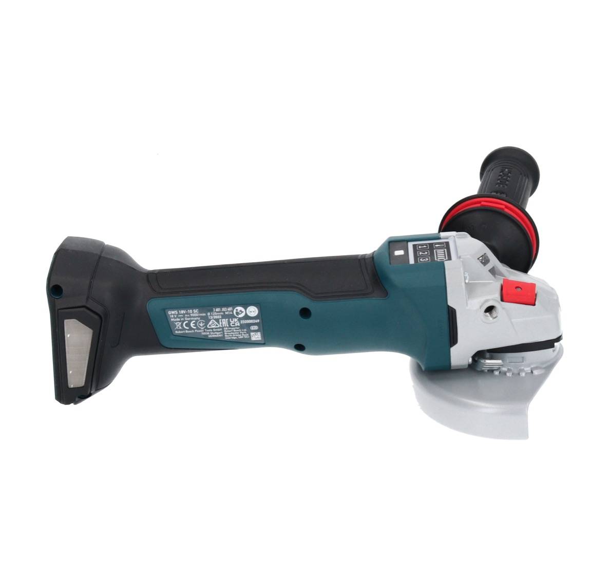 Bosch Professional GWS 18V-10 SC (125mm), Click&Go Plus 06019G340B akumulátorová úhlová brúska 125 mm bez akumulátoru, b-4