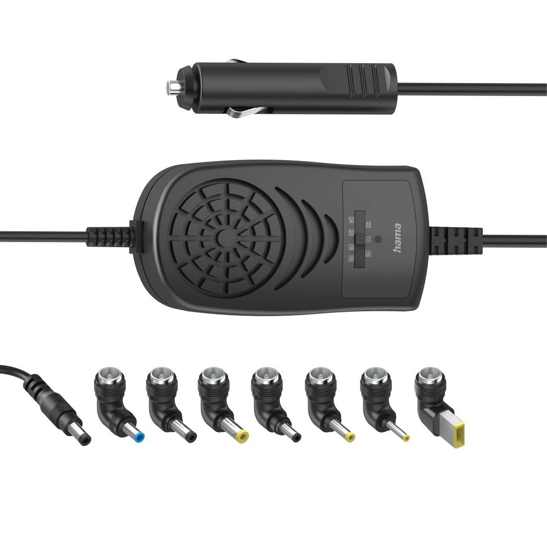 Hama 200009 napájecí adaptér k notebooku 120 W 15 V/DC, 16 V/DC, 18 V/DC, 19 V/DC, 20 V/DC, 22 V/DC, 24 V/DC 6 A-2