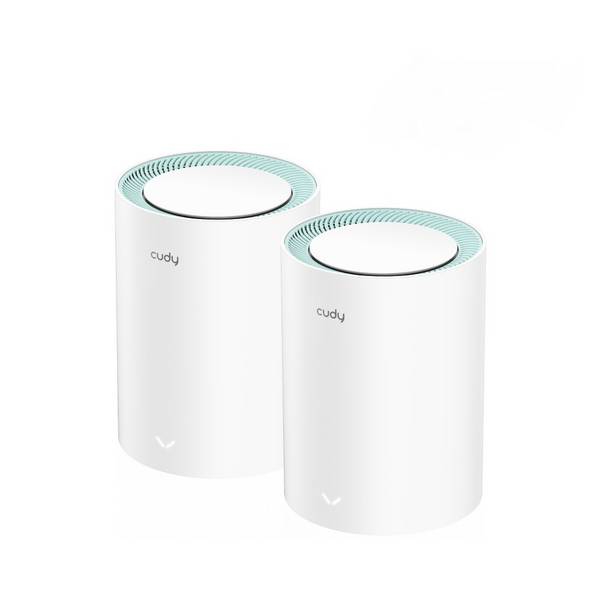cudy M1300(2-Pack) CUDY M1300 AC1200 Wi-Fi Mesh Solution 2e  zmiešaná sieť