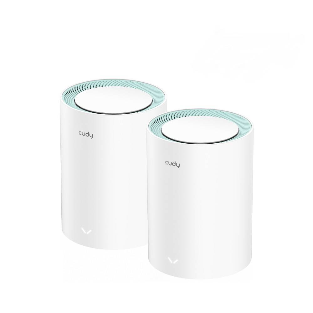 Cudy M1300(2-Pack)  M1300 AC1200 Wi-Fi Mesh Solution 2e Mesh-netwerk