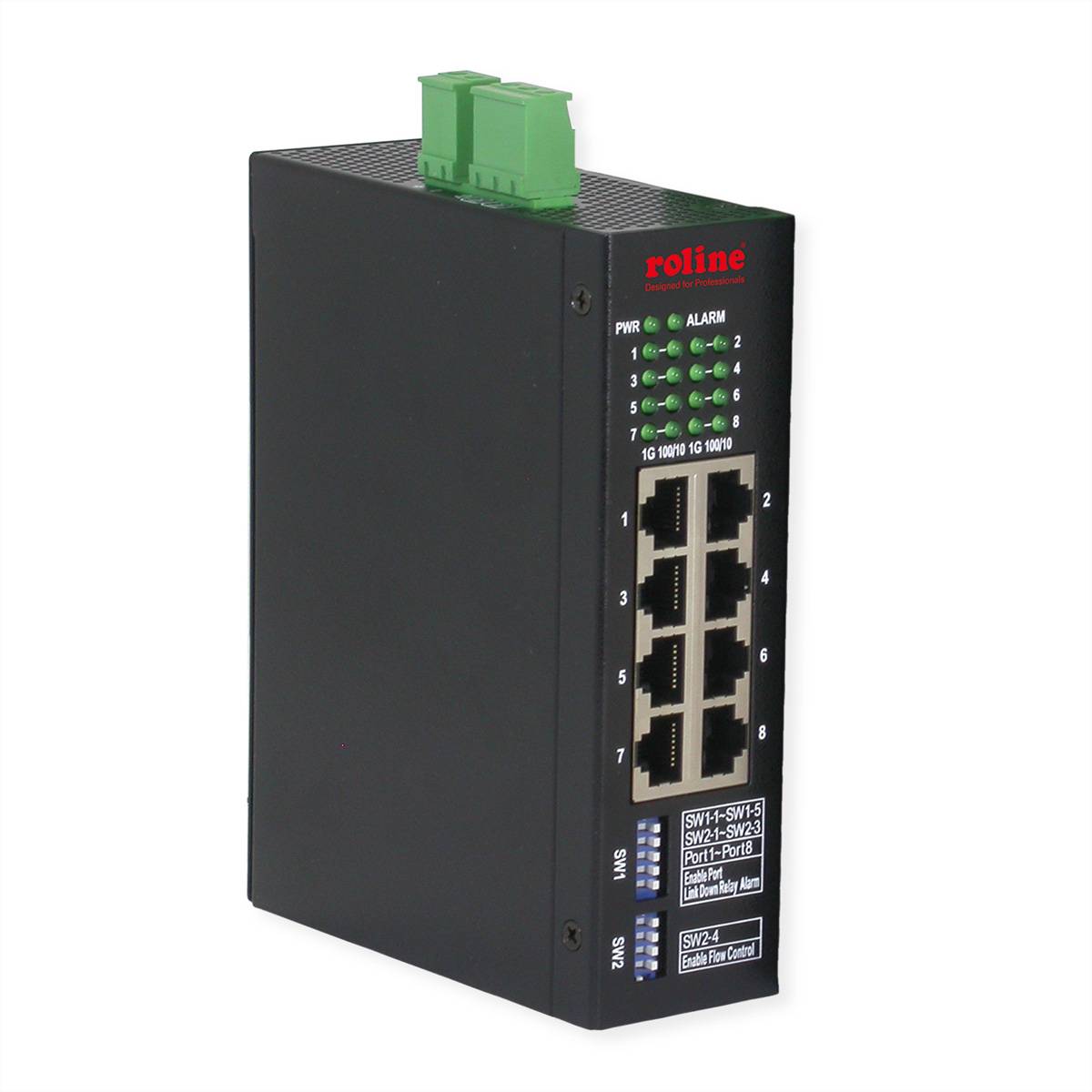 Roline 21.13.1134  Industrial Gigabit Ethernet Switc Netwerk switch 1000 MBit/s