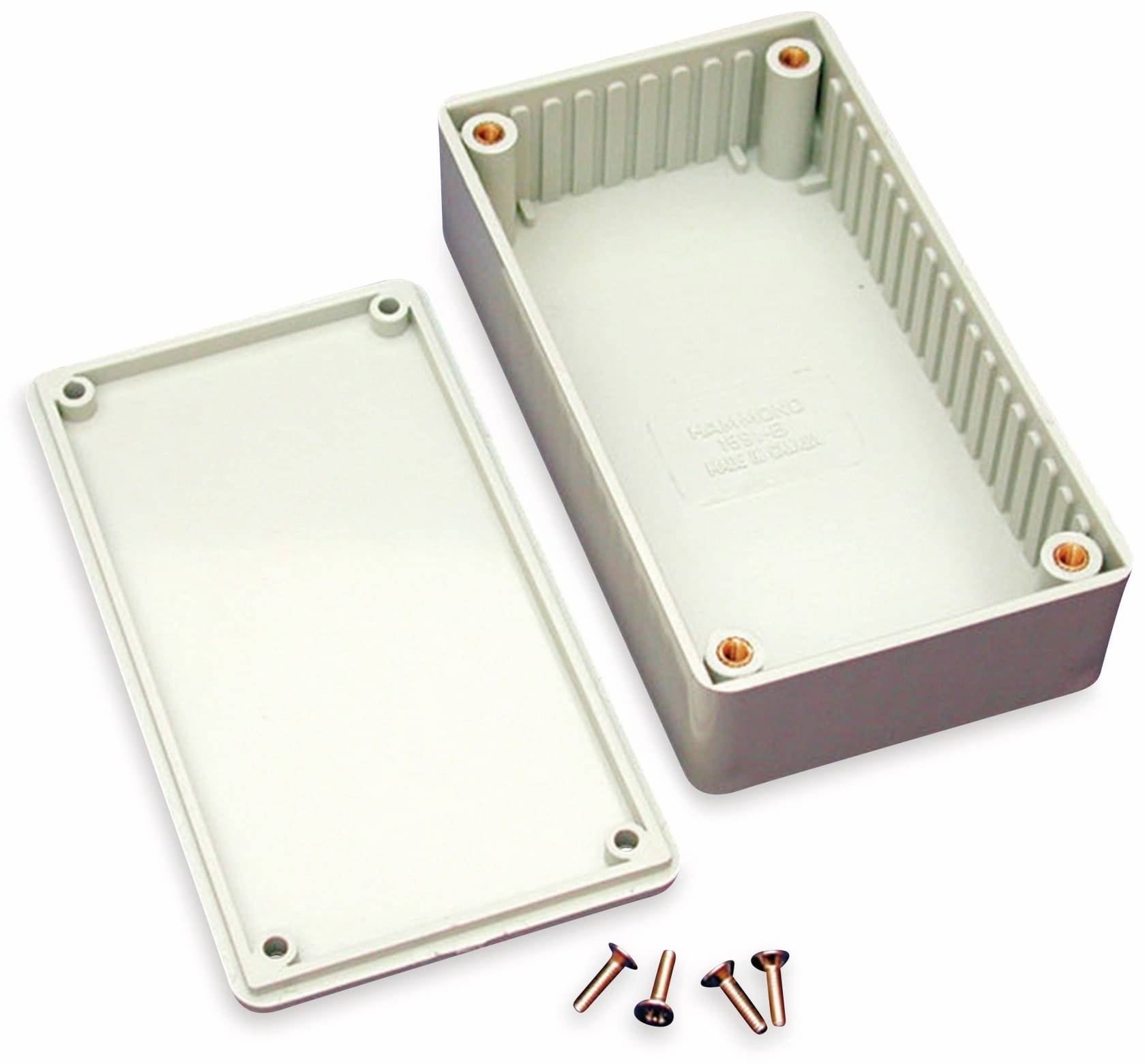 Hammond Electronics 1591BGY Euro-kabinet 112 x 62 x 31 ABS Gråhvid (RAL 7035) 1 stk