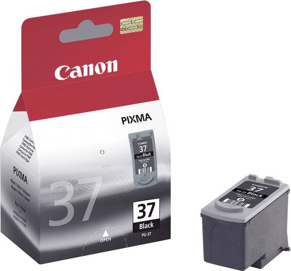 atramenty Canon PG-37 2145B001, čierna
