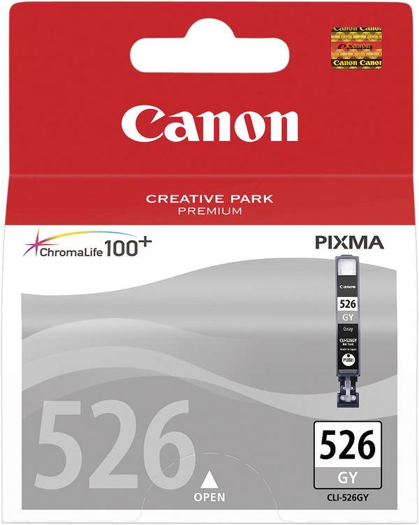 Canon CLI-526 GY atramenty originál náhradný Canon CLI-526 šedá