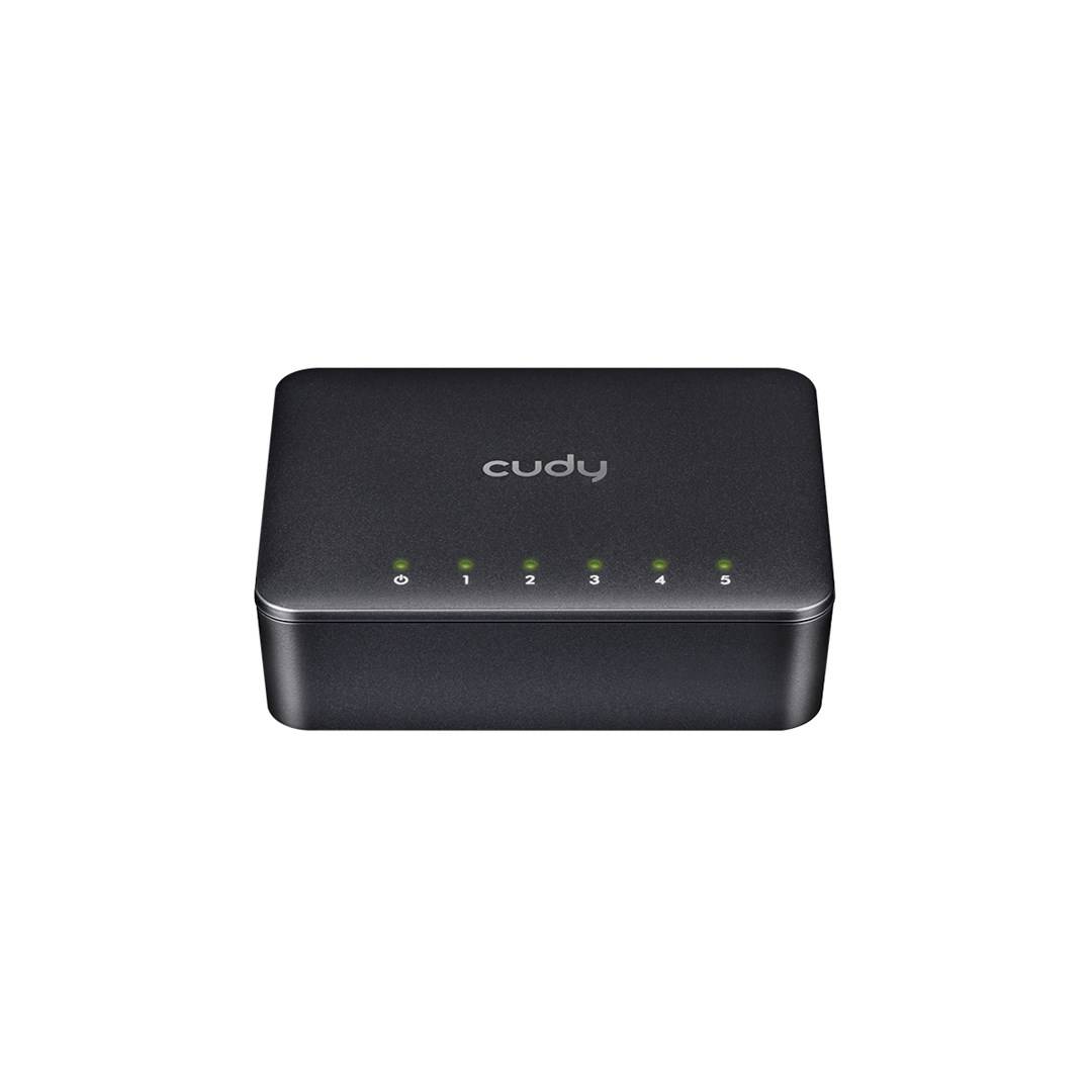 cudy Cudy GS105D switch di rete Gigabit Ethernet (10/100/1000) Nero sieťový switch-1