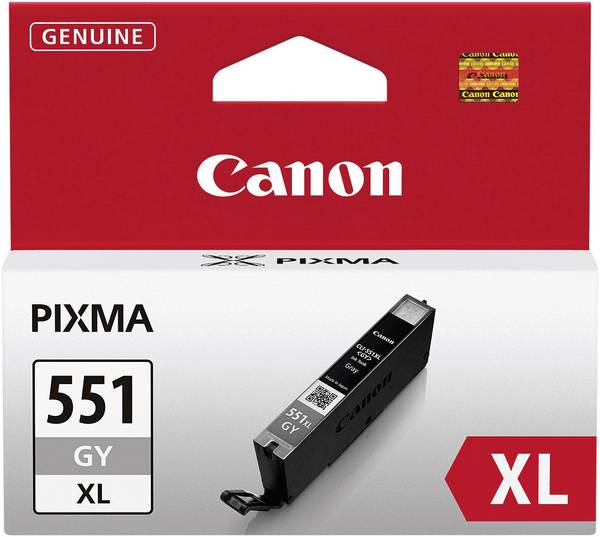 Canon CLI-551 GYXL atramenty originál náhradný Canon CLI-551 šedá