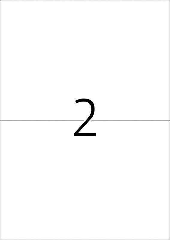 Číslo '2' v strede bieleho pozadia s horizontálnou čiarou pod ním.