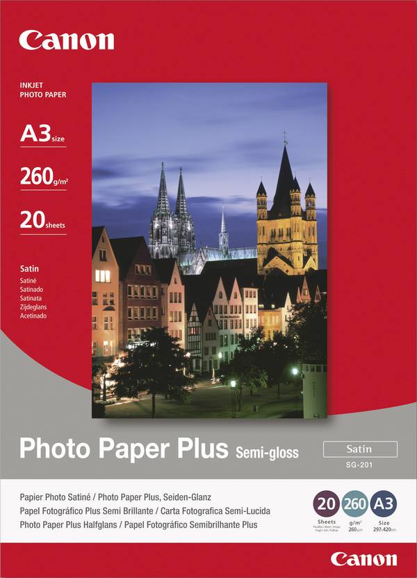 Canon SG-201 1686B018 fotografický papier 10 x 15 cm  20 listov lesklý, hodvábne lesklý