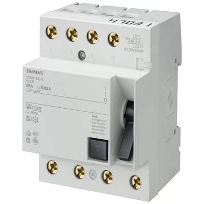 Siemens 5SM33486 5SM3348-6 prúdový chránič  A    100 A 0.03 A 400 V