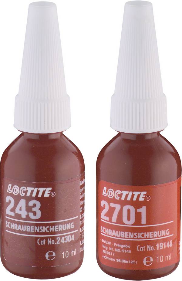 LOCTITE® 243 + 2701 243+2701 upevňovacie skrutky  1 sada