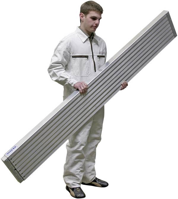 Krause  123701 hliník teleskopická fošňa   strieborná 12 kg