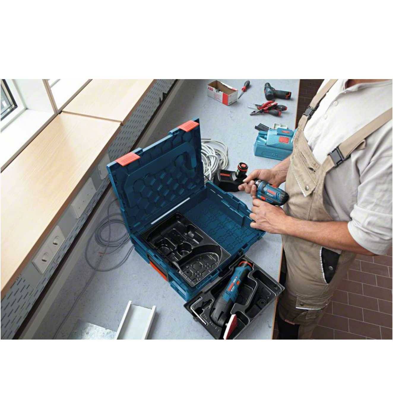 Vložka na odkladanie náradia, vhodná pre GKS 55 GCE Bosch Professional 1600A002UT-3