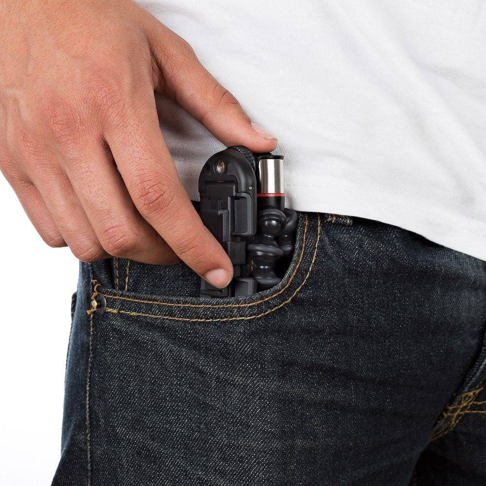 JOBY GripTight™ONE GP Magnetic Impulse™ sada statívu 1/4" čierna vr. držiaku smartphonu-8