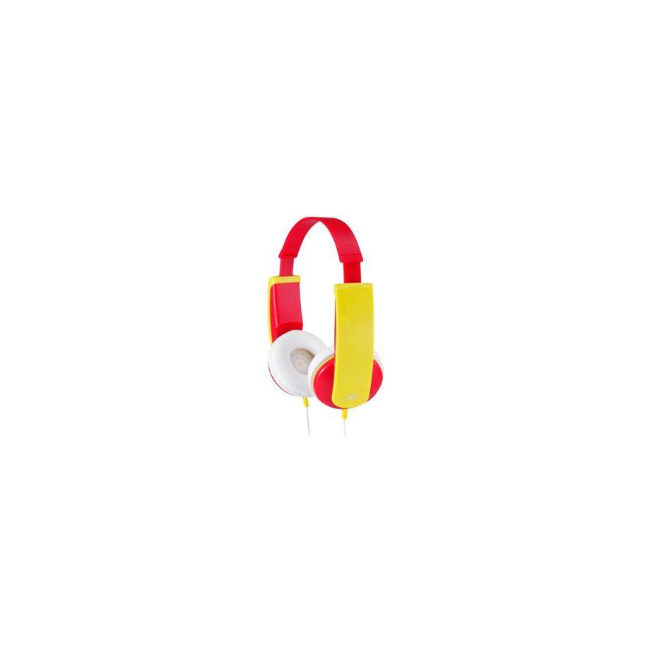 JVC HA-KD5-R-E slúchadlá otvorená (On Ear káblové, HA-KD5-R-E, červená, žltá-1
