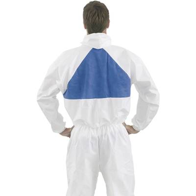 3M 4540+L Ochranný oblek model 4540+ Vel.=L biela, modrá