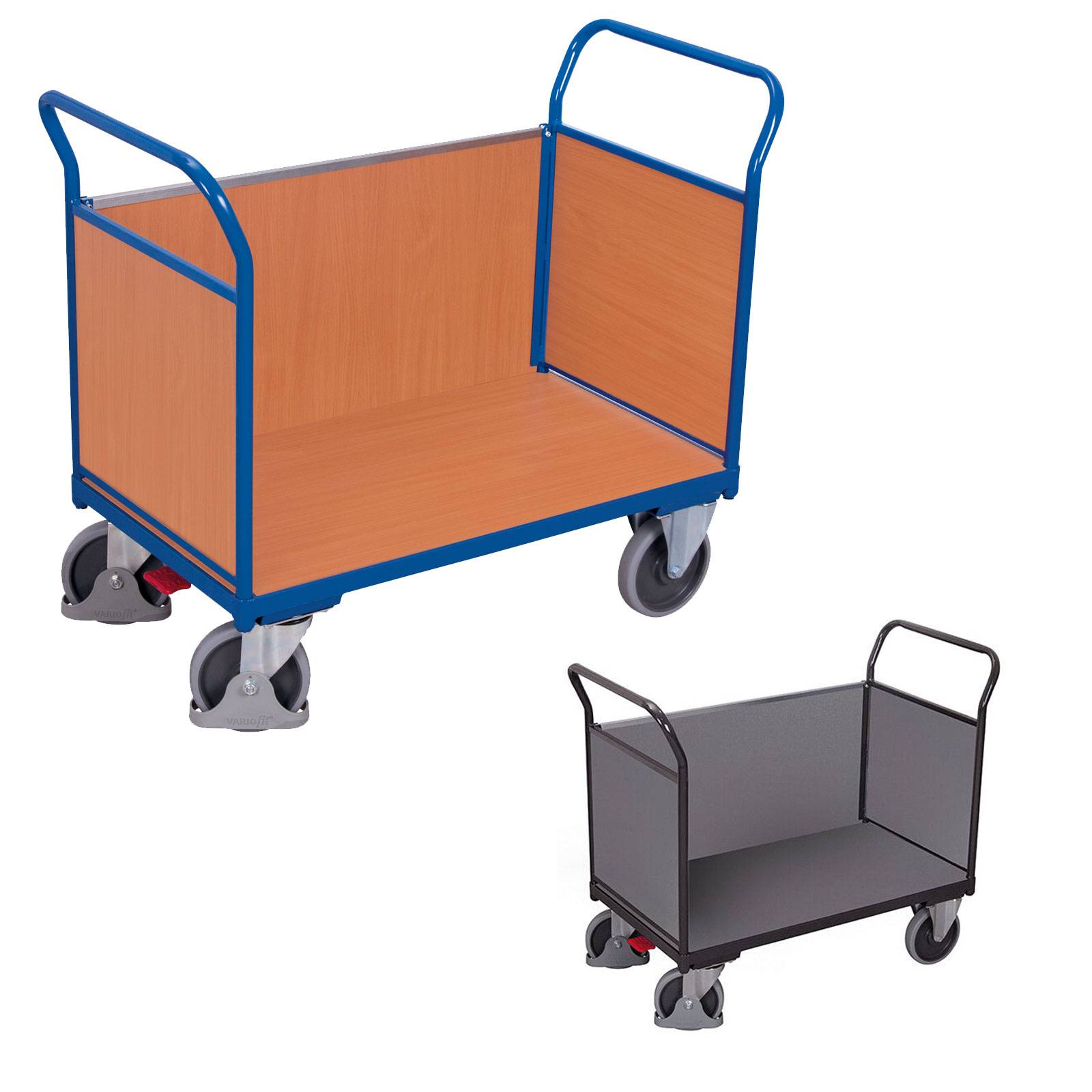 VARIOfit SW-700.302 regulátor plošinový vozík, ocel, práškovo lakované, max. zatížení 500 kg-2