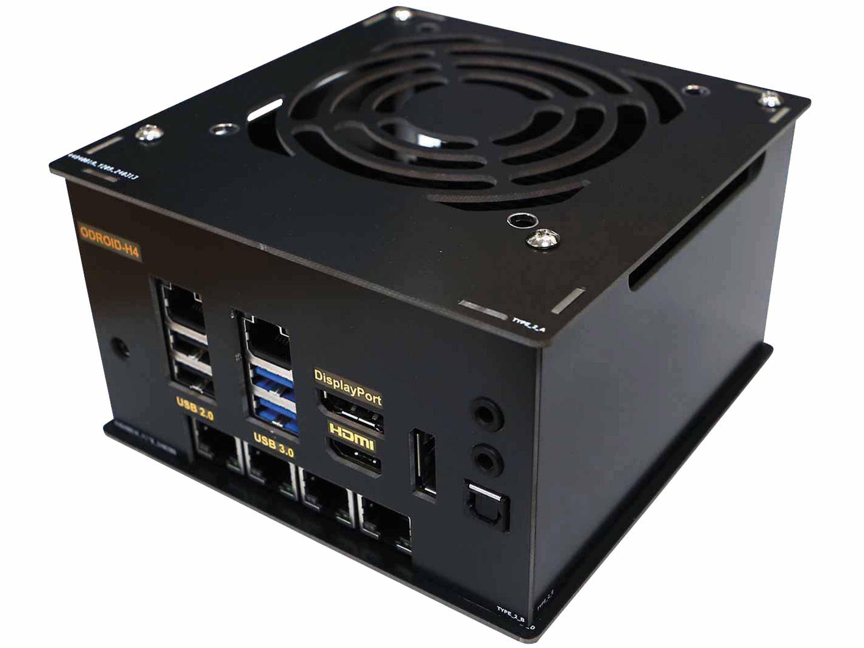 ODROID H4-CASE 2 SBC skriňa čierna-0