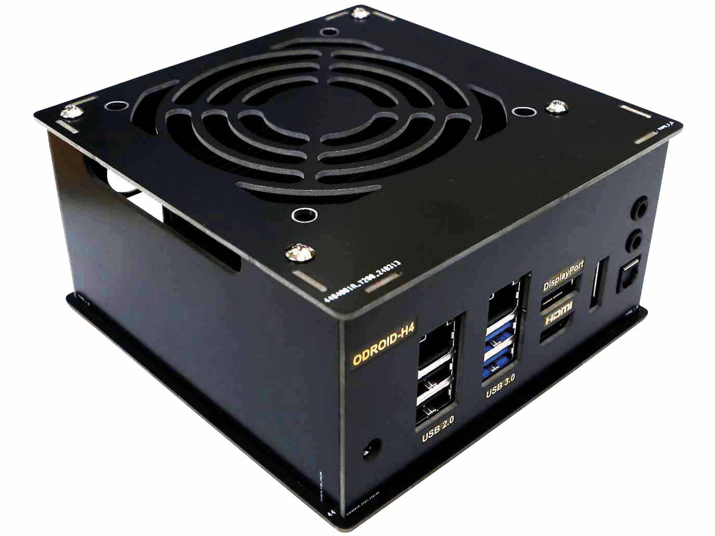 ODROID H4-CASE 1 SBC skriňa čierna-0