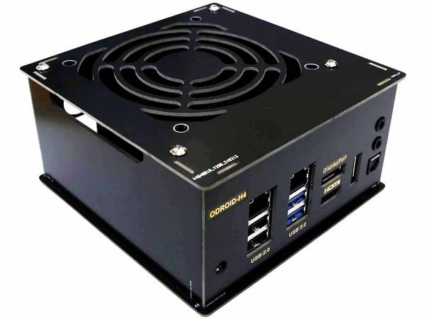 ODROID H4-CASE 1 SBC skriňa   čierna
