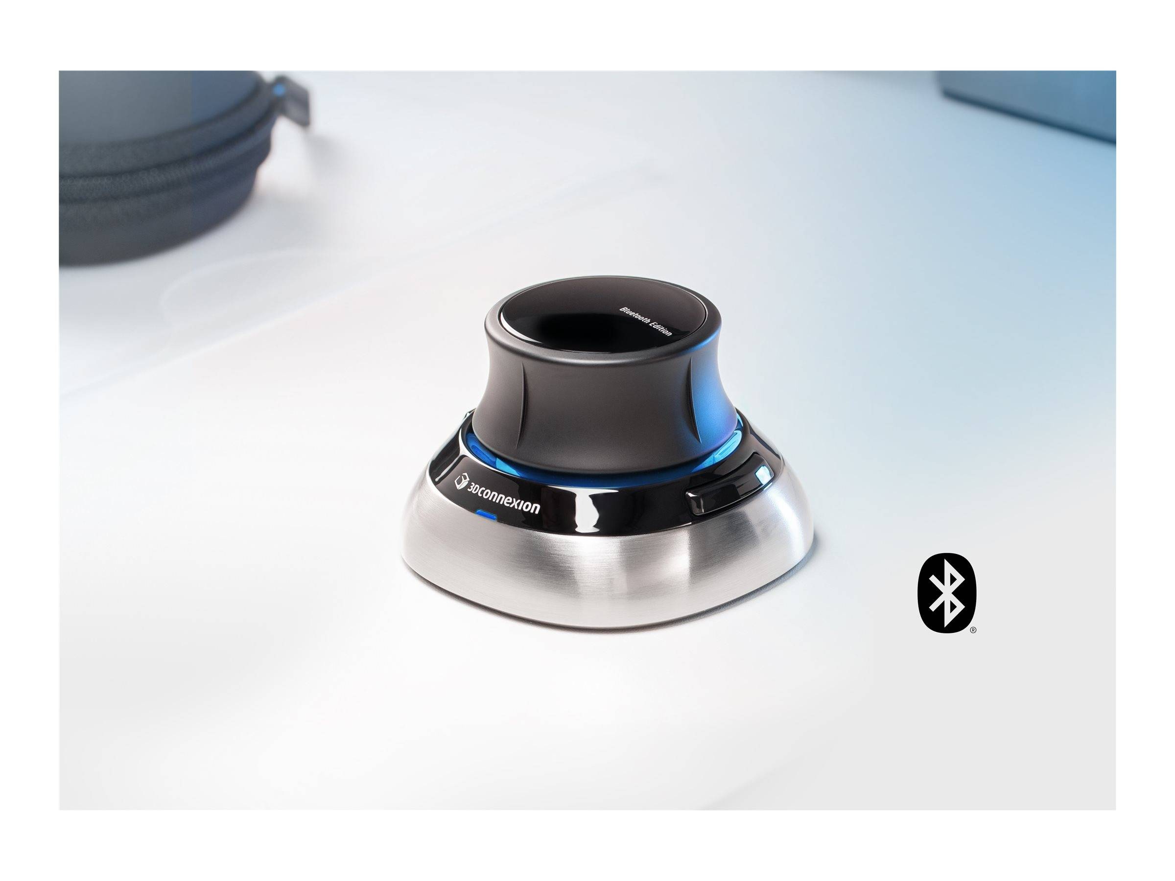 3Dconnexion 3Dconnexion SpaceMouse Wireless Kit 2 - 3D-Maus optická myš, prenos Bluetooth®, 7 tlačidlo, čierna-1
