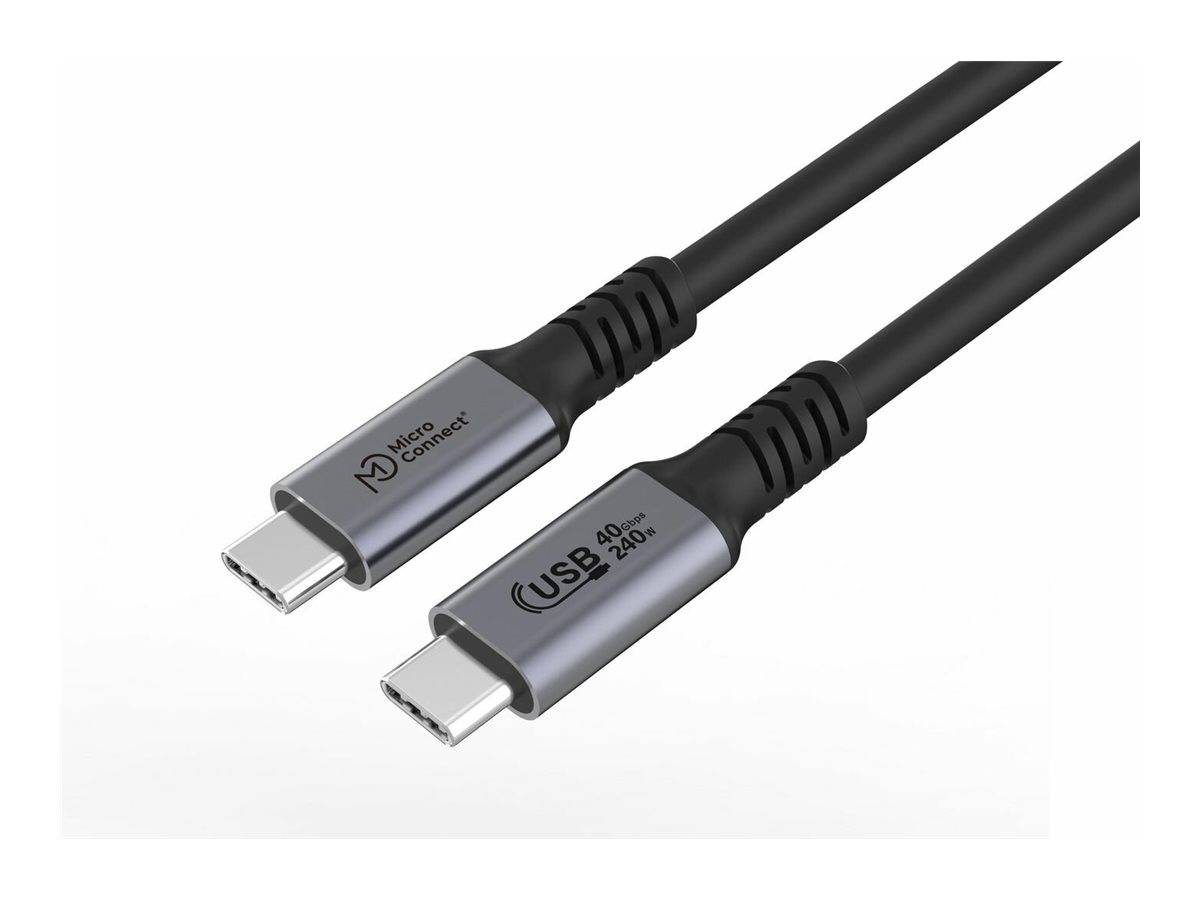 MicroConnect USB kábel USB4CC2-240W-0