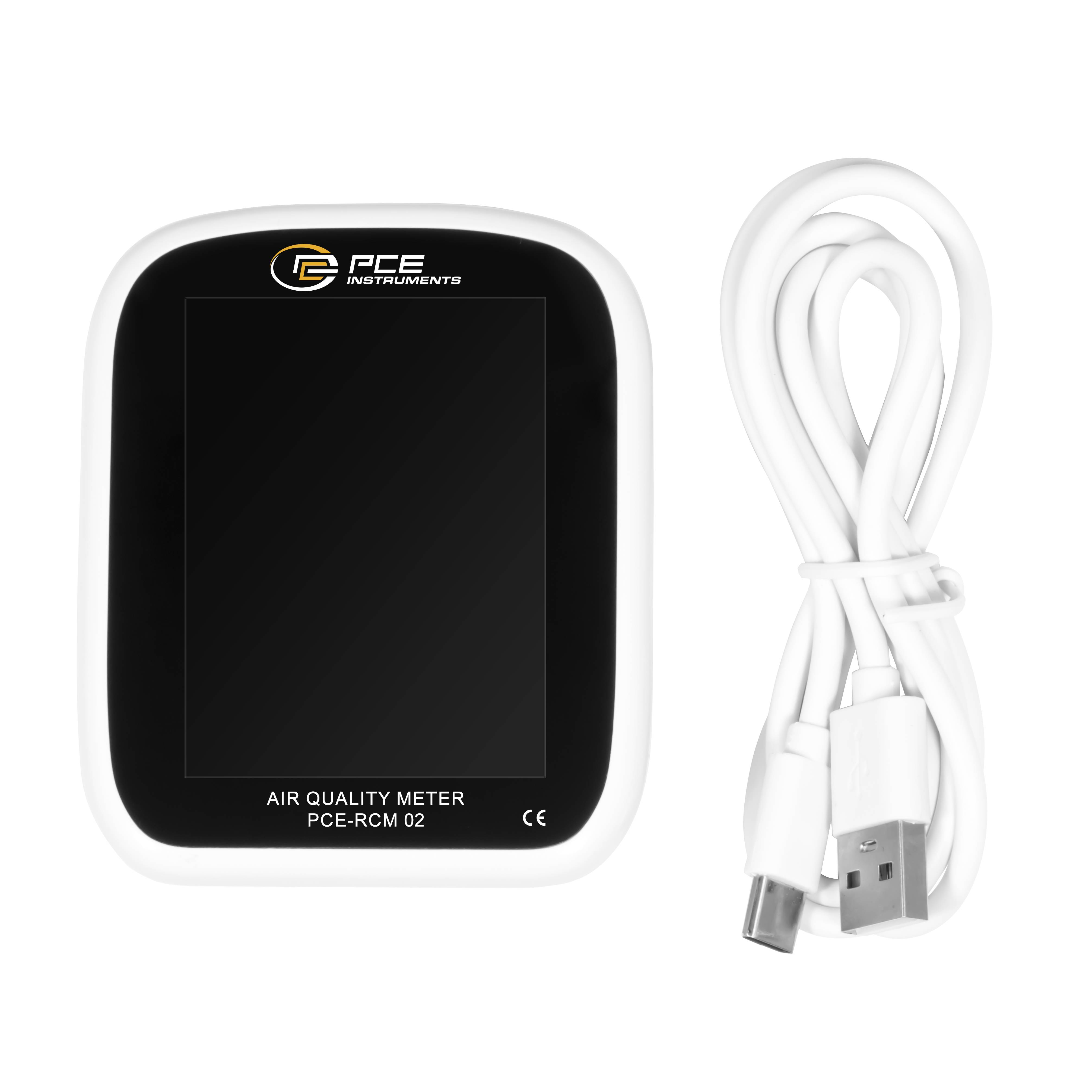 čítač častíc PCE Instruments vlhkosť vzduchu, teplota, Jemný prach, vzdušné častice s funkciou merania teploty, s USB ro-3