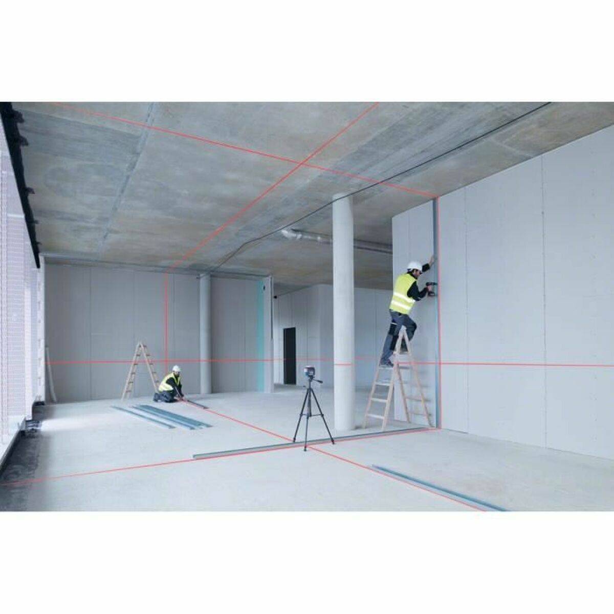 Bosch Professional GLL 3-80 C (Karton) krížová vodováha laserová Dosah (max.): 120 m-4