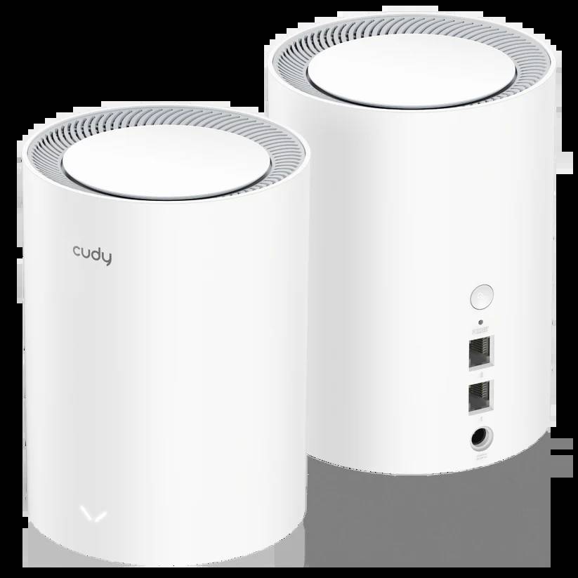 Cudy M3000(2-Pack)white  M3000 AX3000 Wi-Fi 6 Mesh 2.5G 2er Mesh-netwerk
