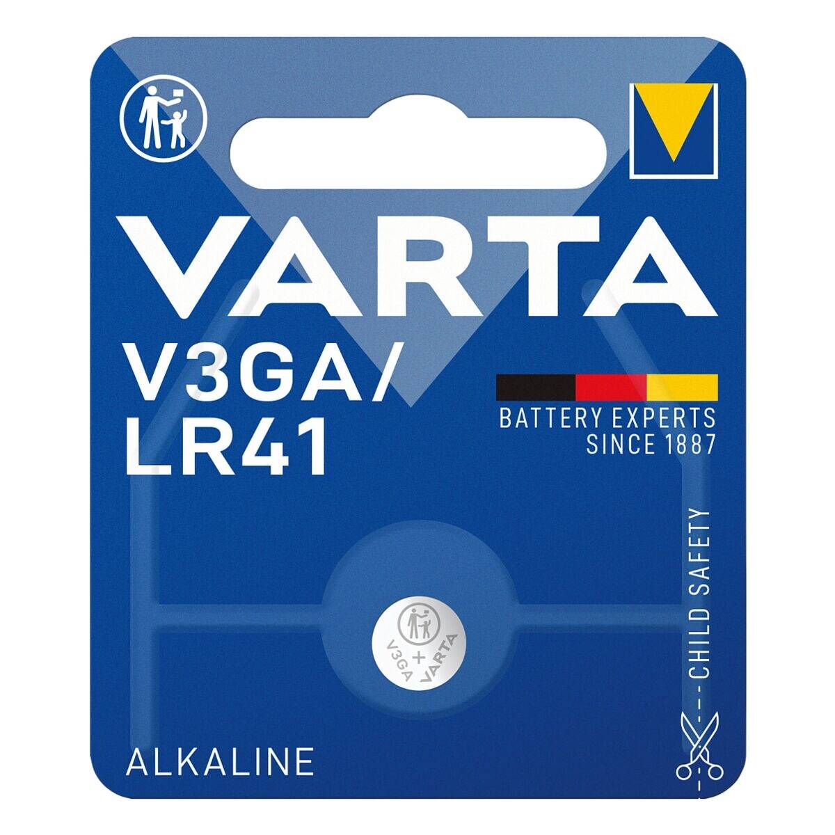 Varta Knapcellebatteri LR 41 1.5 V 1 stk Alkali-mangan V3GA