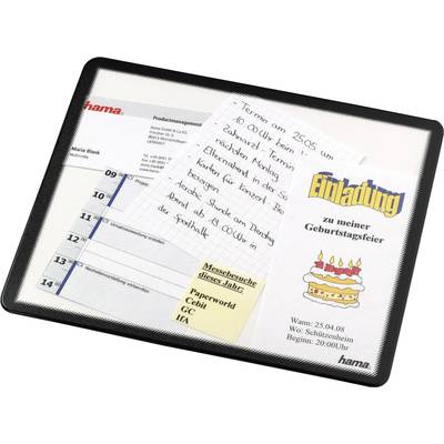 Hama podložka pod myš priehľadná (š x v x h) 230 x 2.5 x 195 mm