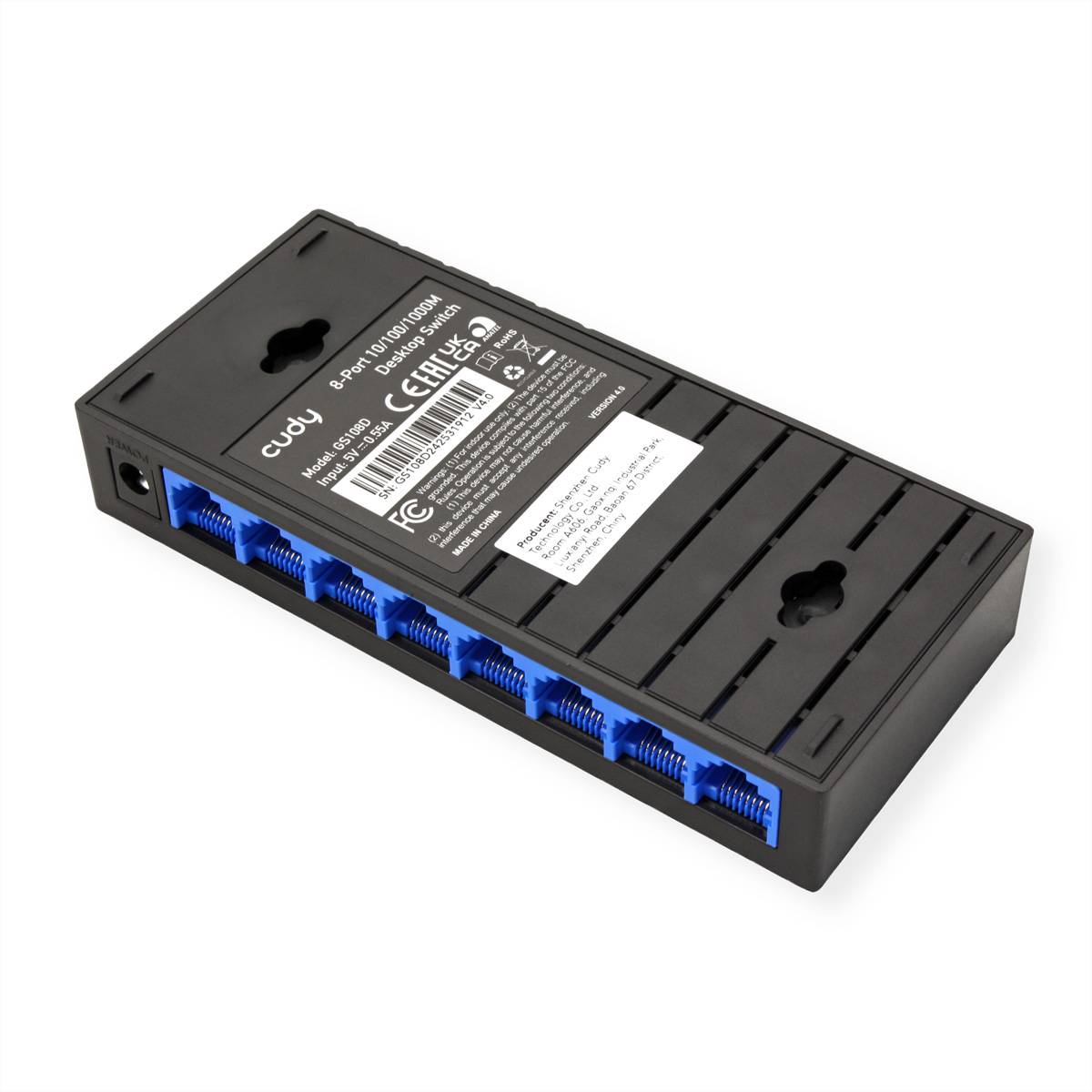 cudy CUDY GS108D 8-Port Gigabit Switch sieťový switch 16 GBit/s-4
