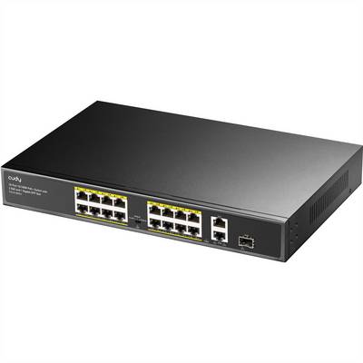 cudy Cudy FS1018PS1 switch di rete Fast Ethernet (10/100) Supporto Power over Etherne sieťový switch 7200 MBit/s-0
