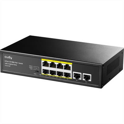 cudy Cudy FS1010P switch di rete Fast Ethernet (10/100) Supporto Power over Ethernet sieťový switch 10 / 100 MBit/s-0