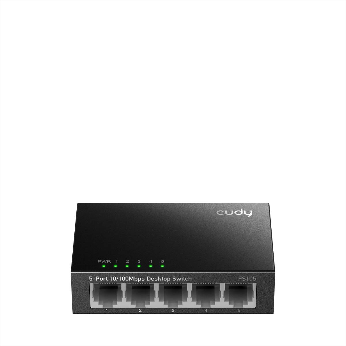 cudy FS105 5-Port 10/100 Metal Switch - Switch - 0,1 Gbps sieťový switch 10 / 100 MBit/s-2