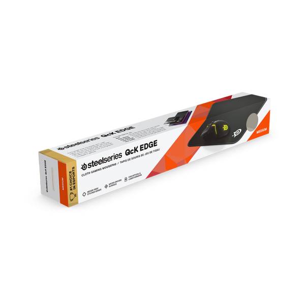 Steelseries QcK Edge Medium čierna (d x š x v) 270 x 320 x 2 mm-2