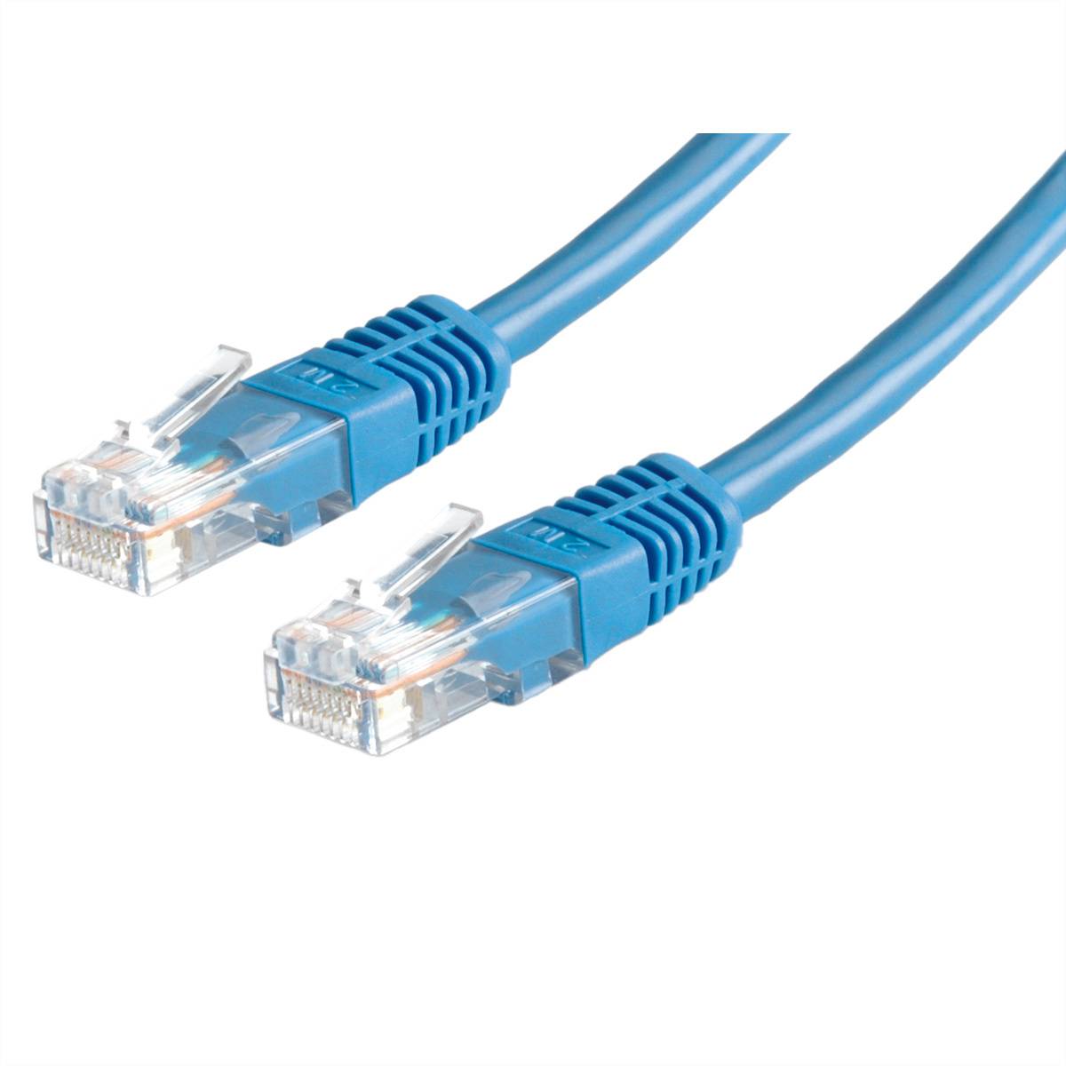 Secomp S1759 RJ45 sieťové káble, prepojovacie káble kábel U/UTP 10 m modrá netienený 1 ks-0