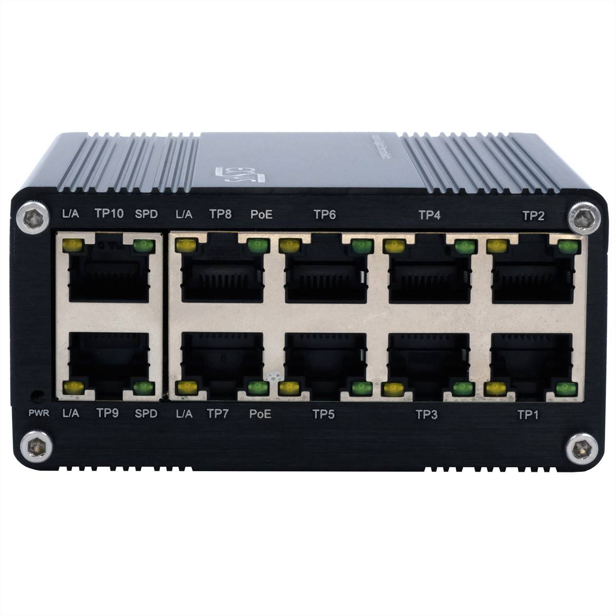 Exsys EX-62025PoE  EX-62025PoE 10-Port Industrial PoE Netwerk switch