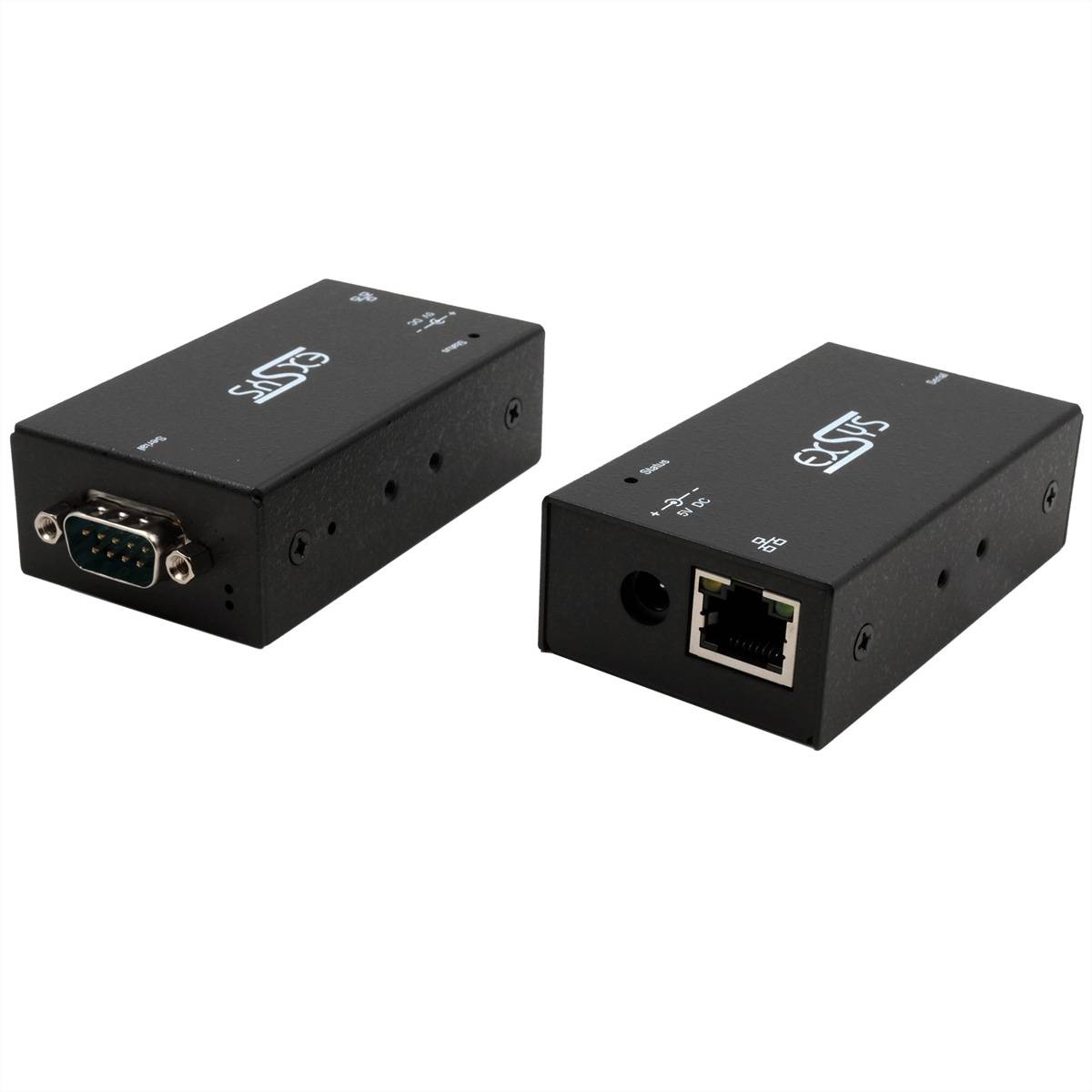 Exsys EX-6111-2PoE  EX-6111-2PoE 1 Ethernet PoE zu 1 x Seri&euml;le consoleserver