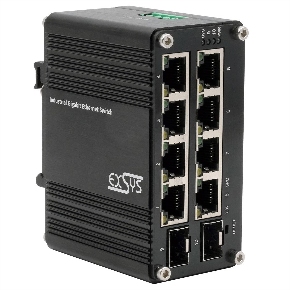 Exsys EX-62035M-SFP sieťový switch 10 / 100 / 1000 MBit/s-2