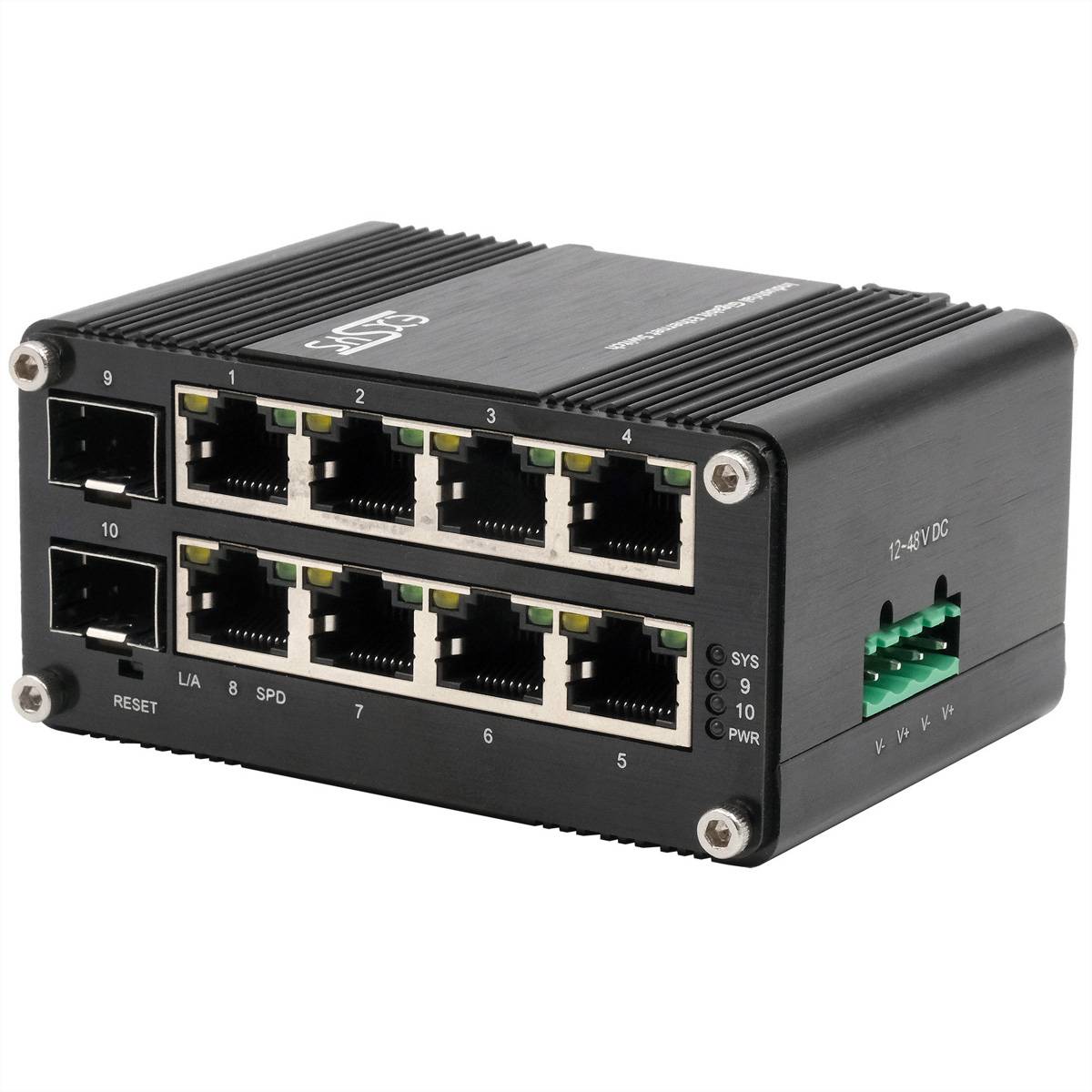 Exsys EX-62035M-SFP sieťový switch 10 / 100 / 1000 MBit/s-3