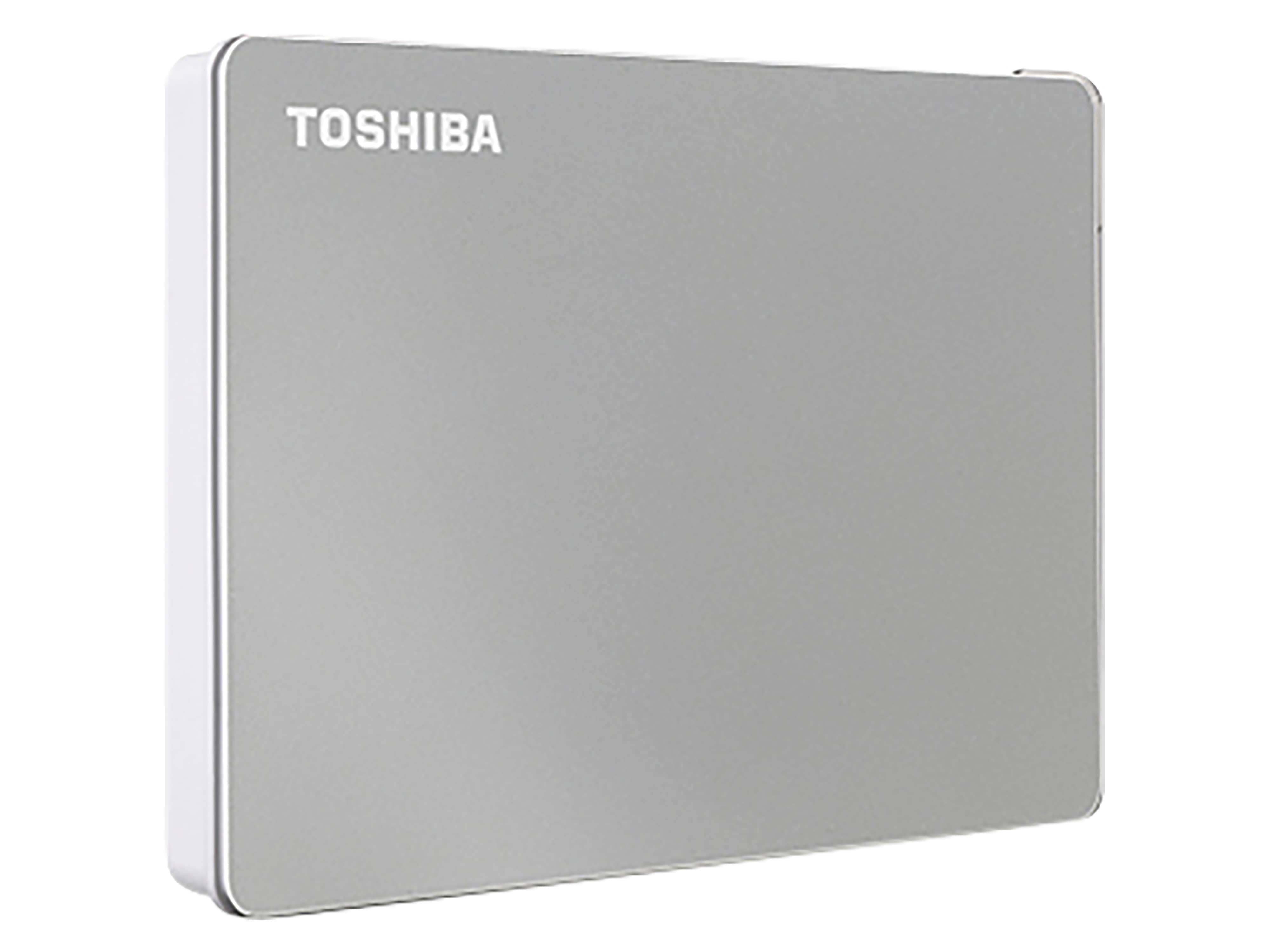 Obrázok symbolu pre Toshiba Canvio Flex, Canvio Flex, 4 TB, externý pevný disk 6,35 cm (2,5") , USB 3.2 (Gen 1x1), strieborná, HDTX140ESCCA