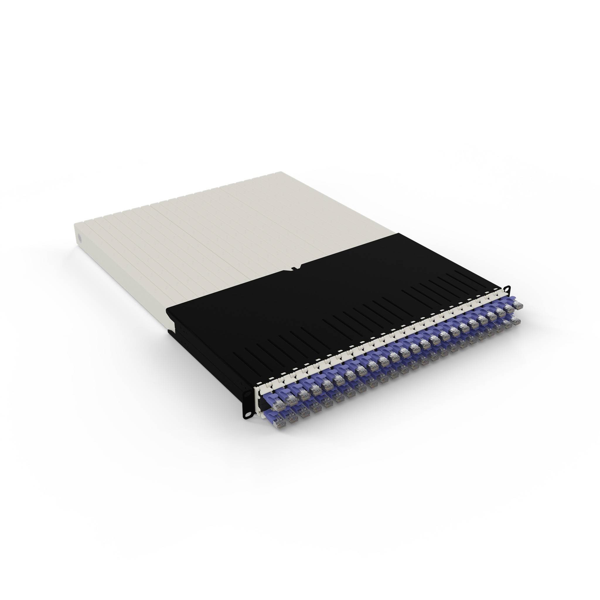 Patchbox  30RU STP Violet - Kabel - Netzwerk Kabelgeleiding voor patchkast Violet
