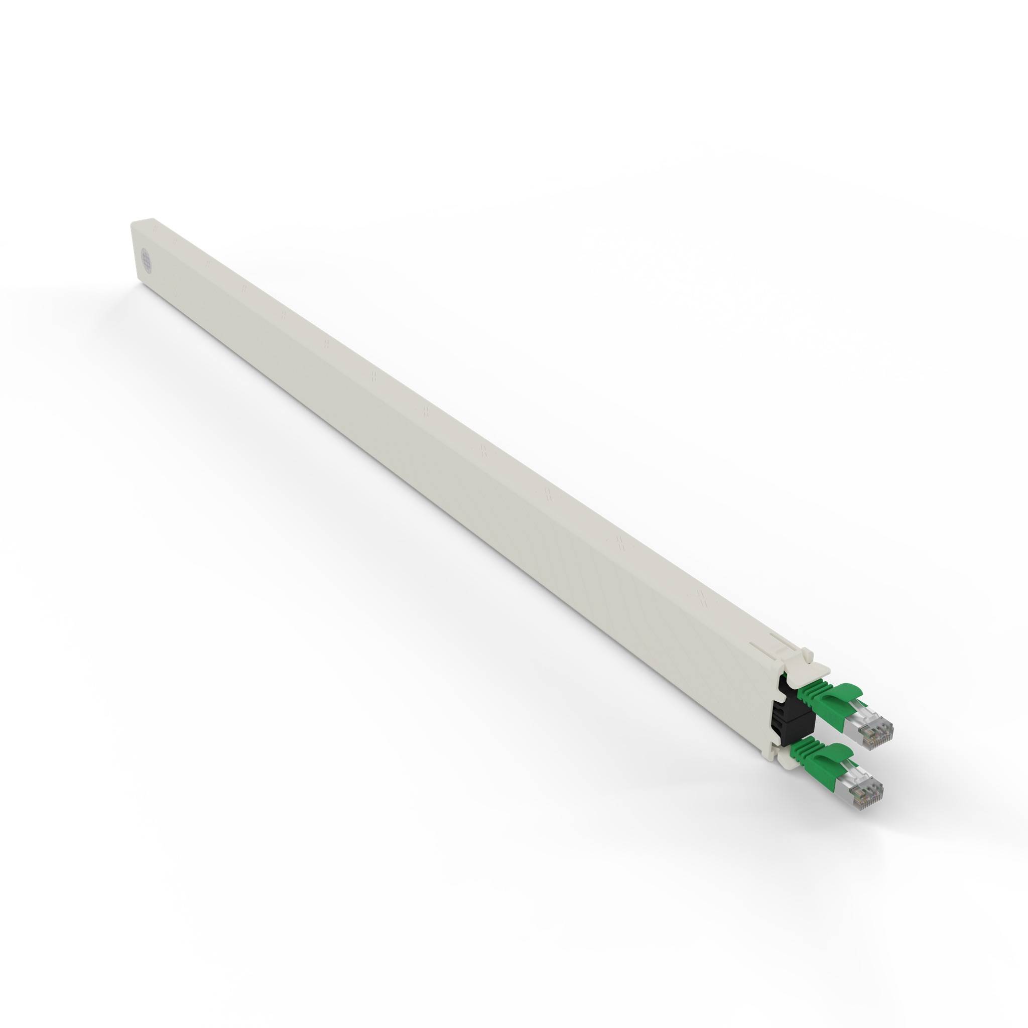 Patchbox  Cassette 30RU STP Green - Kabel - Netzwerk Netwerkkabelbeheer - cassette CAT 6A Groen