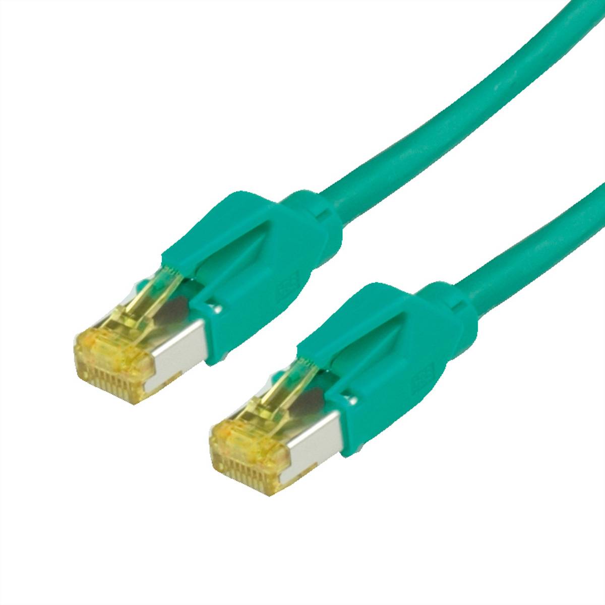 Secomp 21.05.9553 RJ45 sieťové káble, prepojovacie káble CAT 6A S/FTP 5.00 m zelená dvojžilový tienený, bez halogénov, s-0