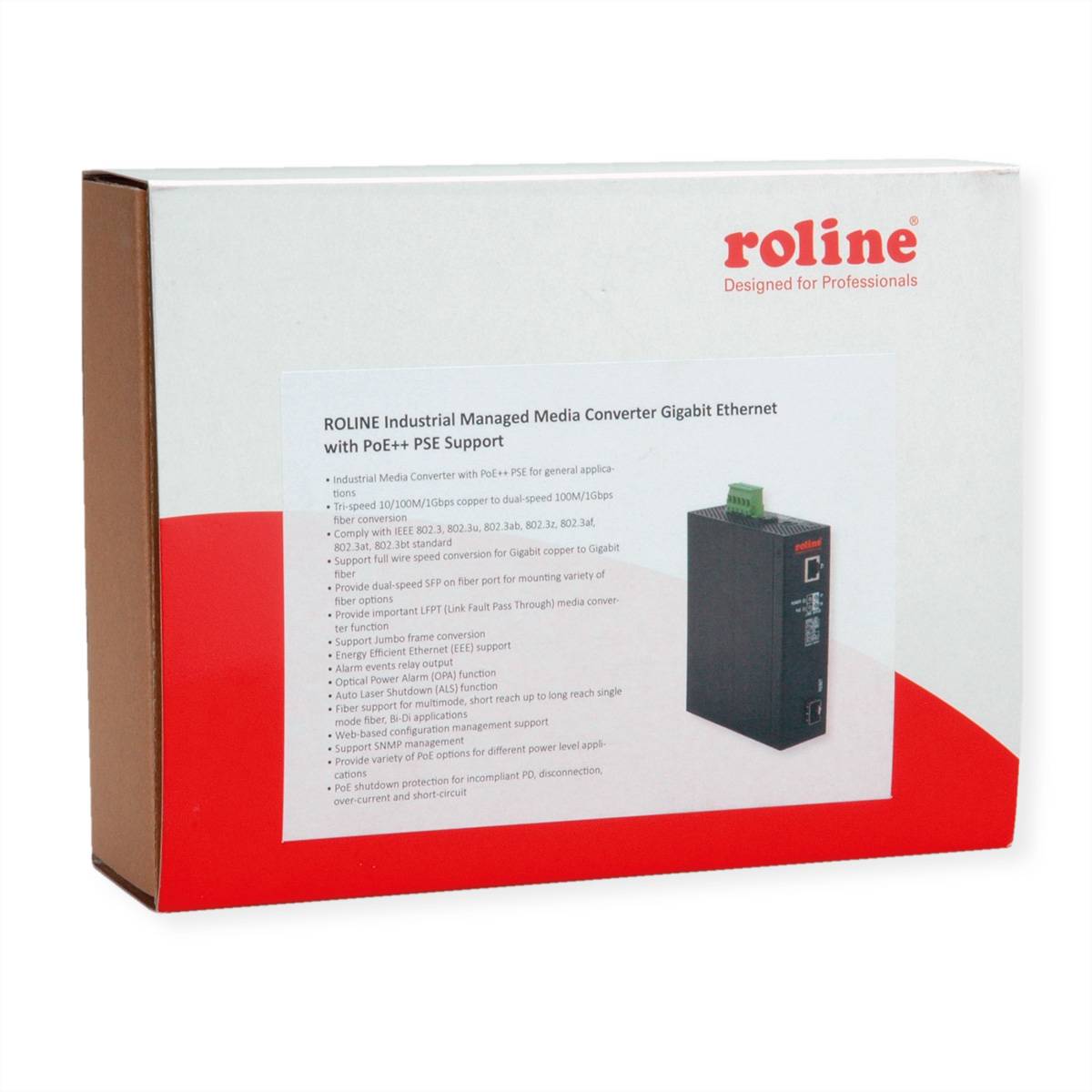 Roline sieťový switch 10 / 100 / 1000 MBit/s-1
