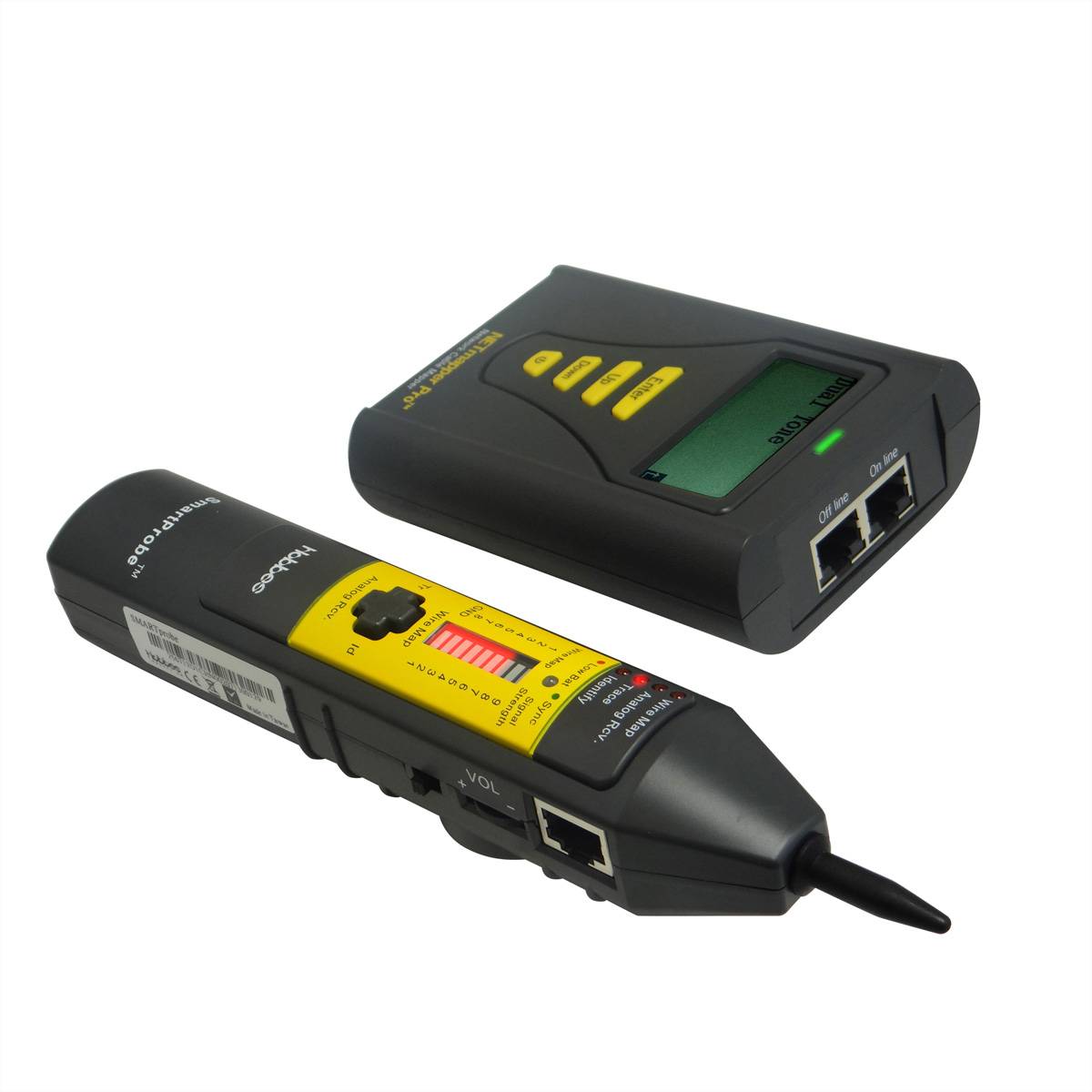 Hobbes HOBBES NETmapper Pro & SMARTprobe - Kit, 256850PK tester káblov-2