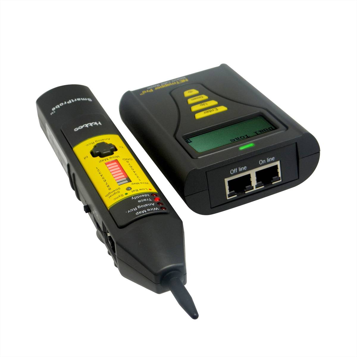 Hobbes HOBBES NETmapper Pro & SMARTprobe - Kit, 256850PK tester káblov-3