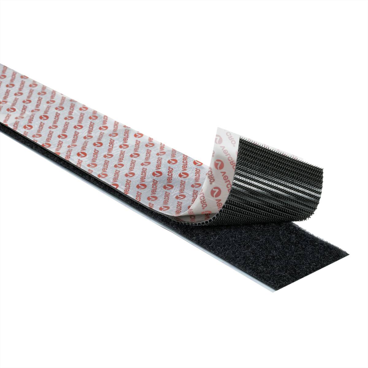 VELCRO® VELCRO - HiStr je25m Haken-&Flauschb 50mm VEL-PS20008 pásik so suchým zipsom čierna 1 ks-4