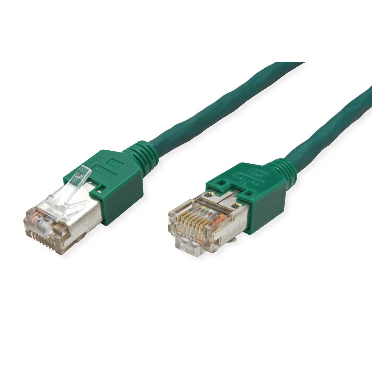 Secomp 21.05.7103 RJ45 sieťové káble, prepojovacie káble CAT 5e S/UTP 10.00 m zelená PVC plášť 1 ks-1